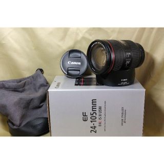 キヤノン(Canon)の美品 CANON　キャノン　EF24-105mm F4L IS II USM(レンズ(ズーム))