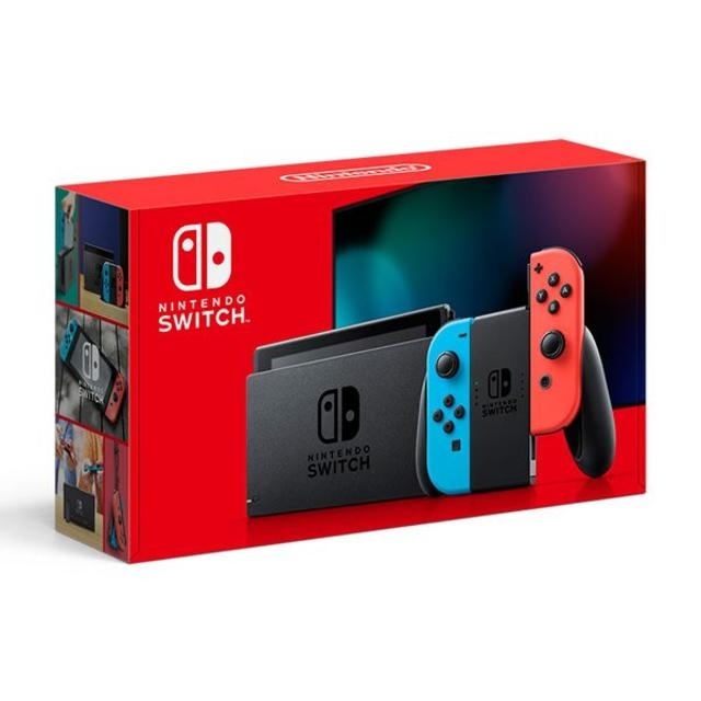 新品 ニンテンドースイッチ（ネオンブルー/ネオンレッド） 送料無料のサムネイル