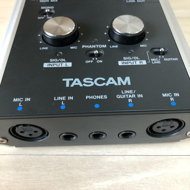 TASCAM US-122mk2 オーディオインターフェース 楽器のDTM/DAW(オーディオインターフェイス)の商品写真