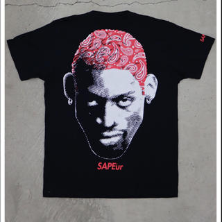 シュプリーム(Supreme)の新品 サプール5周年記念 SAPEur レッドペイズリーヘッド セットL(Tシャツ/カットソー(半袖/袖なし))
