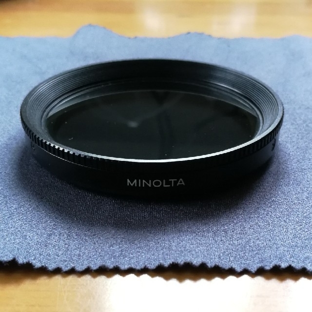 【中古】ミノルタ 55mm CIRCULAR PL フィルター スマホ/家電/カメラのカメラ(フィルター)の商品写真