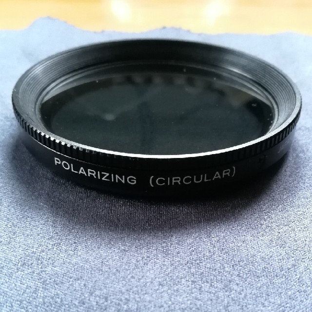 【中古】ミノルタ 55mm CIRCULAR PL フィルター スマホ/家電/カメラのカメラ(フィルター)の商品写真