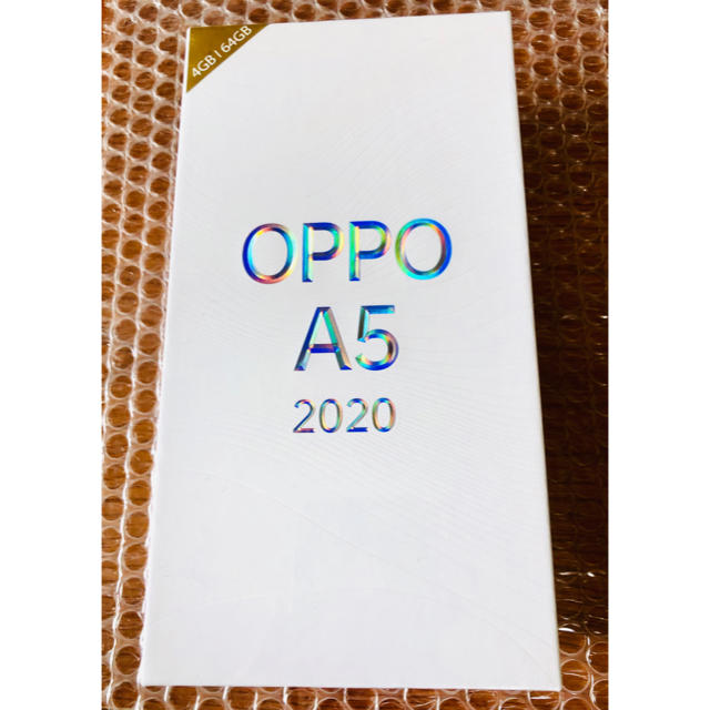 OPPO A5 2020 新品ラクマ特価　16500円約5000mAhSIMサイズ