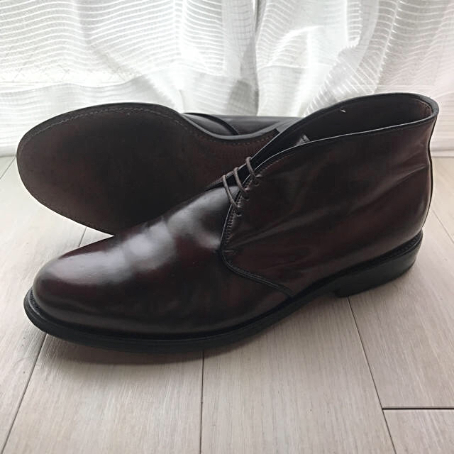 Allen Edmonds(アレンエドモンズ)のアレンエドモンズ コードバン/チャッカーブーツ(バーガンディー) メンズの靴/シューズ(ブーツ)の商品写真