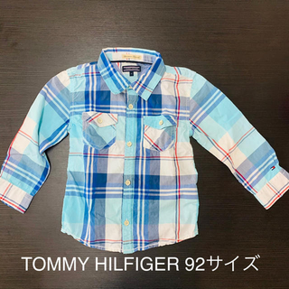 トミーヒルフィガー(TOMMY HILFIGER)のTOMMY HILFIGER 長袖シャツ 92サイズ　トレーニングパンツセット(Tシャツ/カットソー)