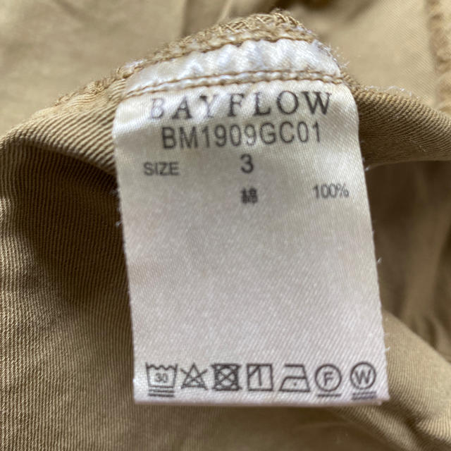 BAYFLOW(ベイフロー)のBAYFLOW シャツ　Mサイズ メンズのトップス(シャツ)の商品写真