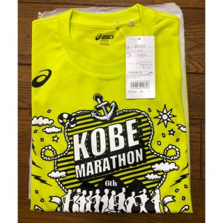 アシックス(asics)の2016年 神戸マラソンTシャツ（サイズL）(Tシャツ/カットソー(半袖/袖なし))