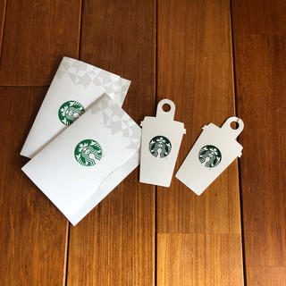 スターバックスコーヒー(Starbucks Coffee)のスタバ　スターバックス　袋　カード(その他)
