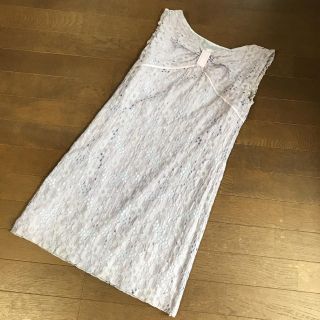 マーリエパーエフデ(Maglie par ef-de)のノースリーブ　ワンピース(ひざ丈ワンピース)