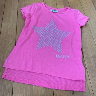 ダナキャランニューヨーク(DKNY)の●値下げ❗️DKNY ピンクTシャツ　110(Tシャツ/カットソー)