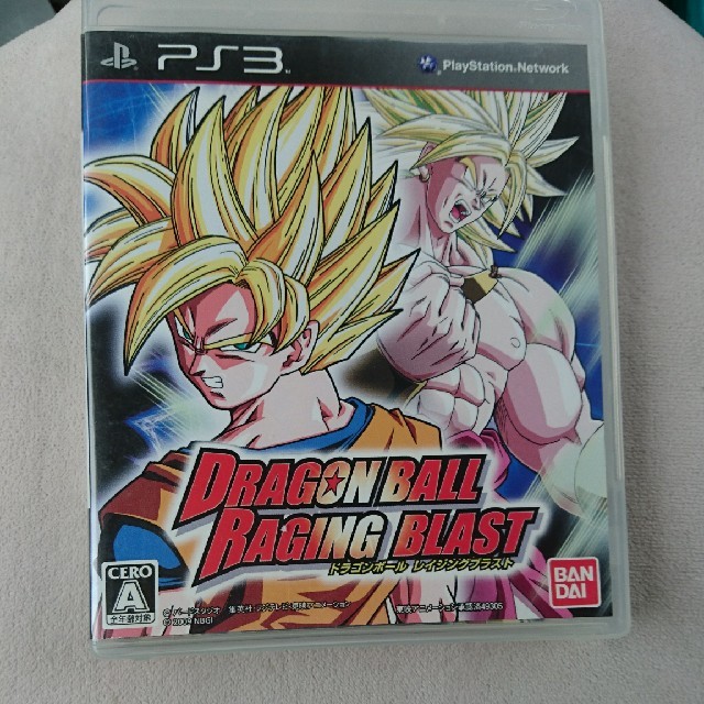 PlayStation3(プレイステーション3)のドラゴンボール レイジングブラスト PS3 エンタメ/ホビーのゲームソフト/ゲーム機本体(家庭用ゲームソフト)の商品写真