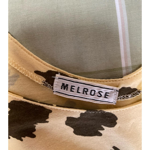 MELROSE(メルローズ)のメルローズ　セットアップ　Mサイズ レディースのレディース その他(セット/コーデ)の商品写真