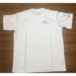 ミズノ(MIZUNO)の寝屋川ハーフマラソンTシャツ（サイズM）(Tシャツ/カットソー(半袖/袖なし))