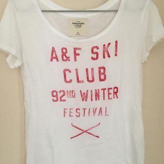 アバクロンビーアンドフィッチ(Abercrombie&Fitch)のAbercrombie & Fitch women's Tシャツ　半袖(Tシャツ(半袖/袖なし))