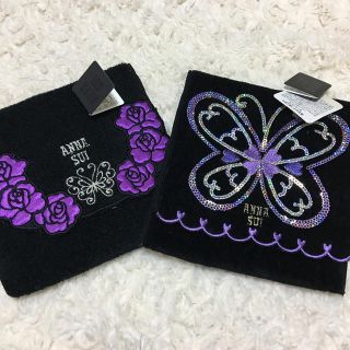 アナスイ(ANNA SUI)のANNA SUI アナスイ　タオルポーチ ２枚セット(ハンカチ)