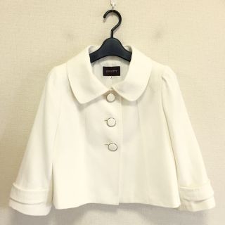 ジャスグリッティー(JUSGLITTY)のジャスグリッティー♡ミルク色のジャケット(スプリングコート)