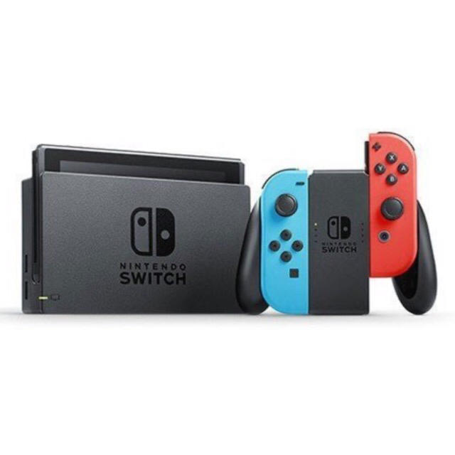 Nintendo Switch(ニンテンドースイッチ)の【新品】Nintendo Switch ニンテンドー スイッチ 本体 ネオン エンタメ/ホビーのゲームソフト/ゲーム機本体(家庭用ゲーム機本体)の商品写真