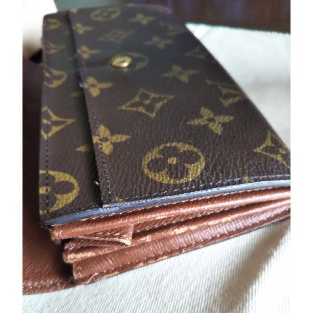 LOUIS VUITTON(ルイヴィトン)のルイヴィトン長財布モノグラム中古品箱付き レディースのファッション小物(財布)の商品写真