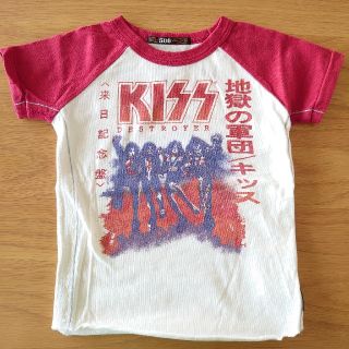 トランクショー(TRUNKSHOW)のKISS ☆ TRUNK SHOW トランクショー キッズTシャツ(Tシャツ/カットソー)