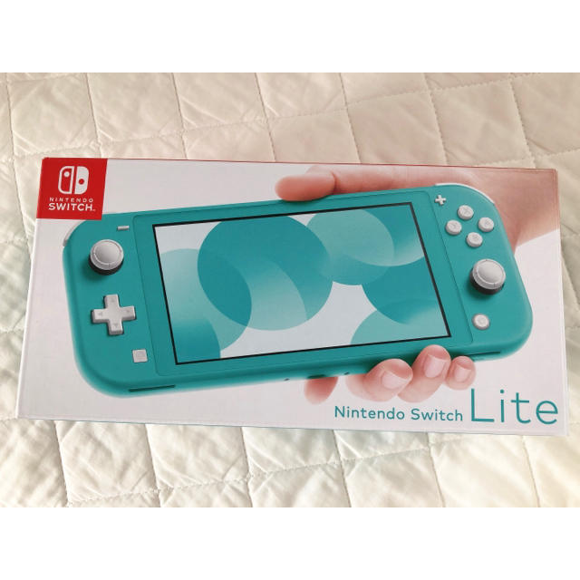 Nintendo Switch(ニンテンドースイッチ)のNINTENDO SWITCH LITE ターコイズ エンタメ/ホビーのゲームソフト/ゲーム機本体(携帯用ゲーム機本体)の商品写真