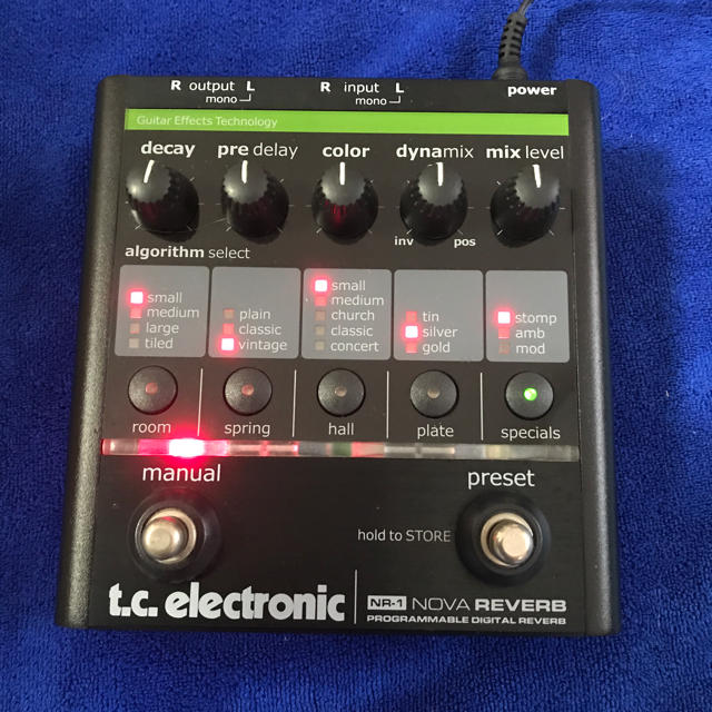 【値下げ】tc electronic NOVA REVERB NR-1のサムネイル