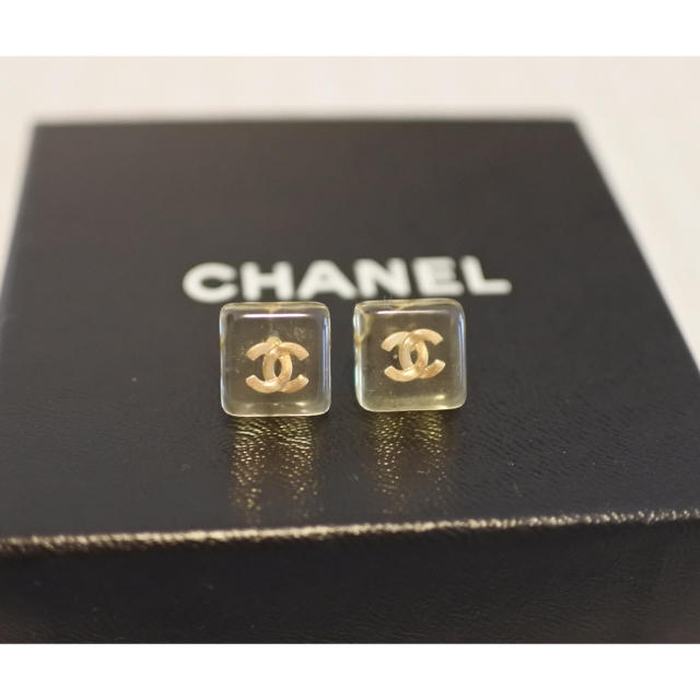 CHANEL(シャネル)のCHANEL シャネル クリア キューブ ピアス レディースのアクセサリー(ピアス)の商品写真