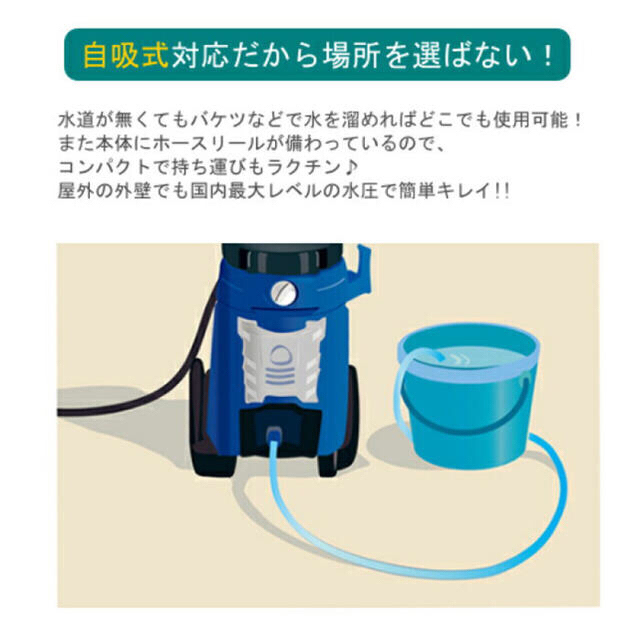 高圧洗浄機 AR BLUE CLEAN 391PLUS フルコンプリートセット
