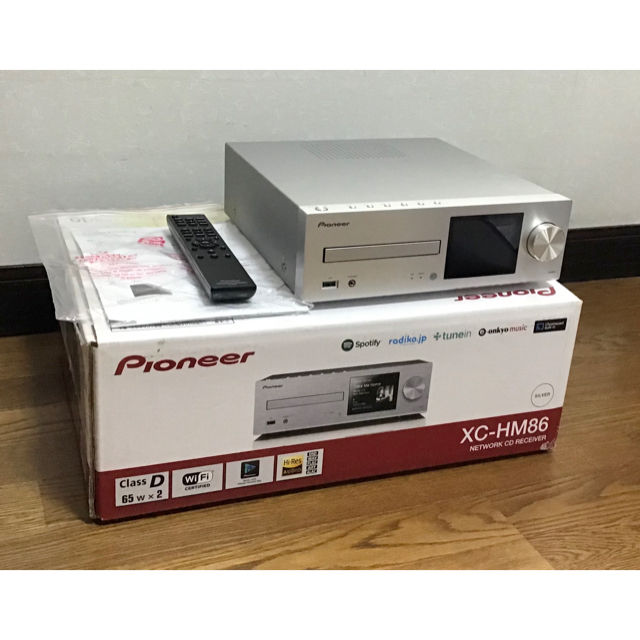 Pioneer XC-HM86 ハイレゾ対応アンプ ネットワーク機能 サブスク可