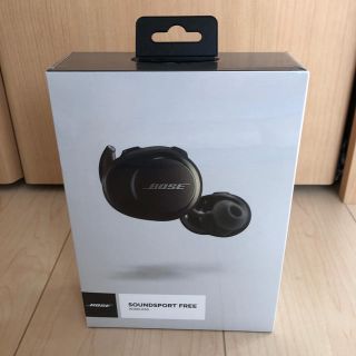 ボーズ(BOSE)のBOSE SOUNDSPORT FREE 黒　未開封(ヘッドフォン/イヤフォン)