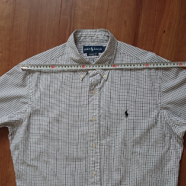 Ralph Lauren(ラルフローレン)のラルフローレン ビジネスシャツ 半袖　日本サイズL相当 メンズのトップス(シャツ)の商品写真