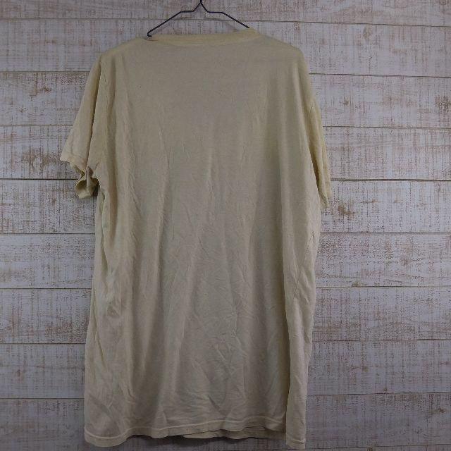 EZEKIEL(イズキール)の【USA古着】EZEKIEL イズキール Vネック プリントTシャツ S ロック メンズのトップス(Tシャツ/カットソー(半袖/袖なし))の商品写真