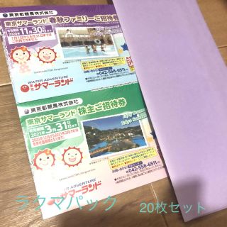 新品 最新 東京都競馬 株主優待(遊園地/テーマパーク)