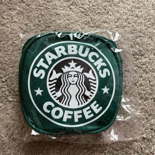 スターバックスコーヒー(Starbucks Coffee)のスターバックスコーヒー 旧ロゴ ポケットエコバッグ(エコバッグ)