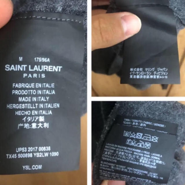Saint Laurent(サンローラン)のサンローラン メンズのトップス(Tシャツ/カットソー(半袖/袖なし))の商品写真
