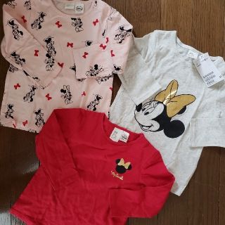 エイチアンドエム(H&M)のみい様専用　新品　H&M　ロンT　６枚セット　80(Ｔシャツ)