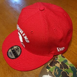 アベイシングエイプ(A BATHING APE)の★美品★アベイシングエイプ ×ニューエラ  スナップバック キャップ(キャップ)