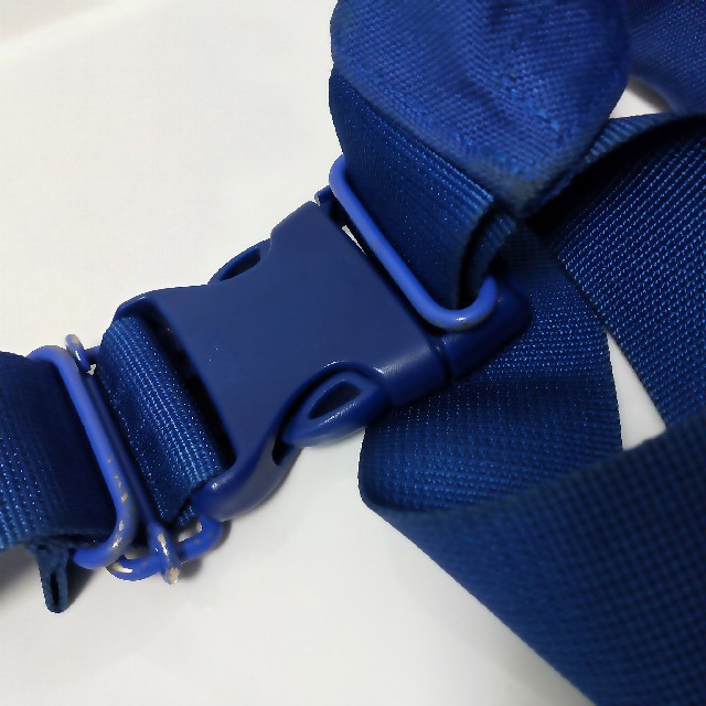 PORTER(ポーター)のX-LARGE ✕ PORTER　ダブルネームウエストバッグ　色：青 メンズのバッグ(ウエストポーチ)の商品写真