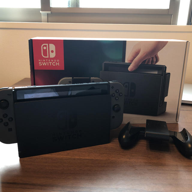 Nintendo Switch グレー 本体 ※延長保証有り