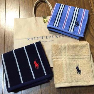 ポロラルフローレン(POLO RALPH LAUREN)の【送料無料☆新品】ラルフローレンハンカチ(その他)