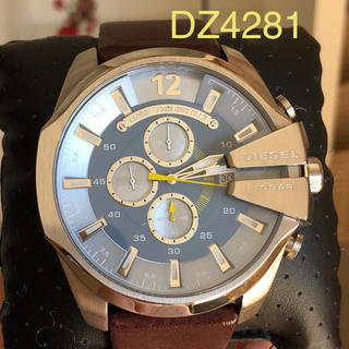 ディーゼル(DIESEL)のトマト様専用　美品　ディーゼルDZ4281メンズ腕時計　　稼働中(腕時計(アナログ))