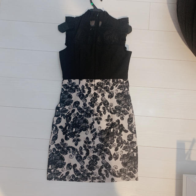 新品ドレス　シースルードレス レディースのワンピース(ミニワンピース)の商品写真