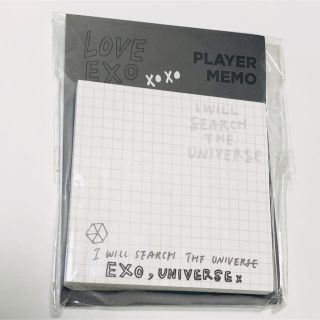 エクソ(EXO)のEXO PLAYER MEMO(アイドルグッズ)