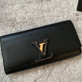 ルイヴィトン(LOUIS VUITTON)のルイヴィトン　ポルトフォイユカプシーヌ　ロングウォレット(財布)