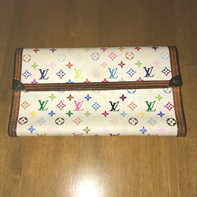 LOUIS VUITTON(ルイヴィトン)の正規品 ヴィトン マルチカラー 財布 レディースのファッション小物(財布)の商品写真