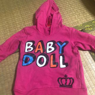 ベビードール(BABYDOLL)のパーカー　トレーナー(Tシャツ/カットソー)