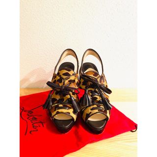 クリスチャンルブタン(Christian Louboutin)のカッコイイルブタンヒールサンダル❣️(ハイヒール/パンプス)