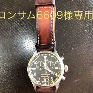 タイメックス(TIMEX)のジャンク品　TIMEX Waterbury Red Wing Shoe(腕時計(アナログ))