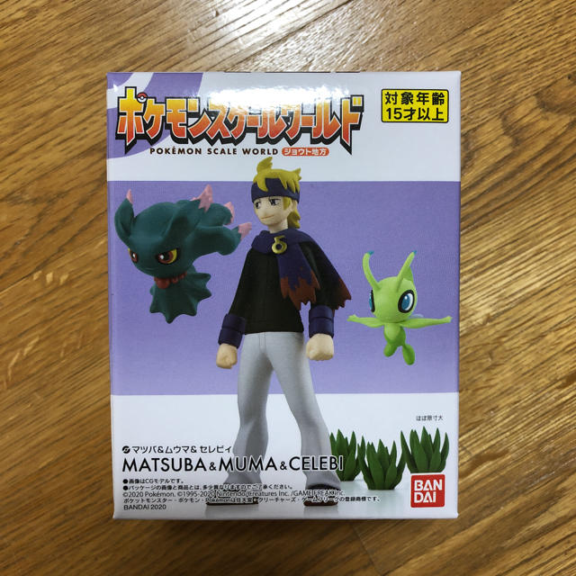 早い者勝ち！　新品・未開封　ポケモンスケールワールド  マツバ&セレビィ&ムウマ