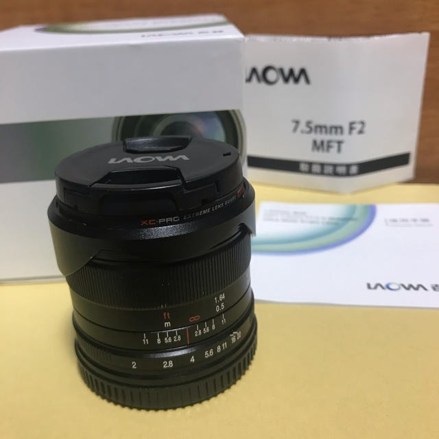 LAOWA 7.5mm F2 MFTマウント用【保護フィルター付】