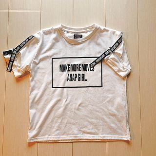 アナップキッズ(ANAP Kids)のANAPガール　Tシャツ Sサイズ　(Tシャツ/カットソー)